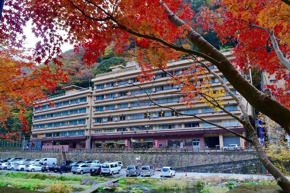 Hotel Kikunoyu Maniwa Buitenkant foto